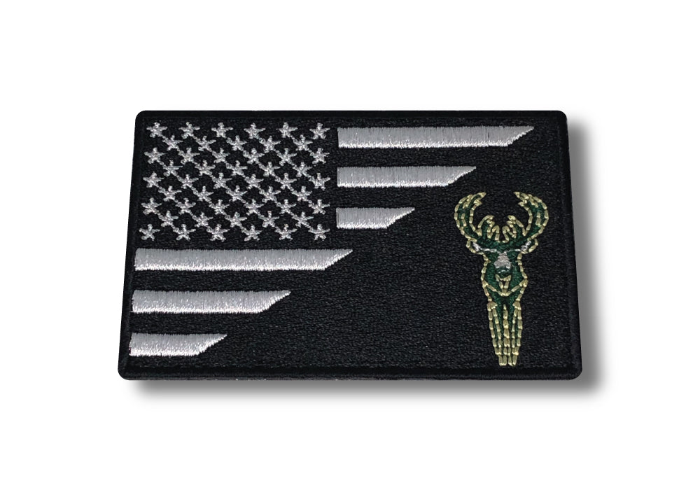 Patch - One7 Style - Milwaukee Bucks (Full Body Buck)