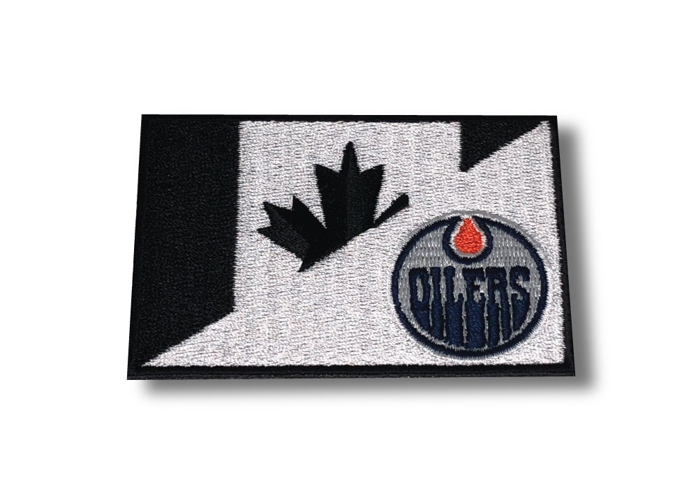(1) LOT OF HOCKEY EDMONTON OILERS PATCH PATCHES (3 1/2 ROUND) ITEM # 81