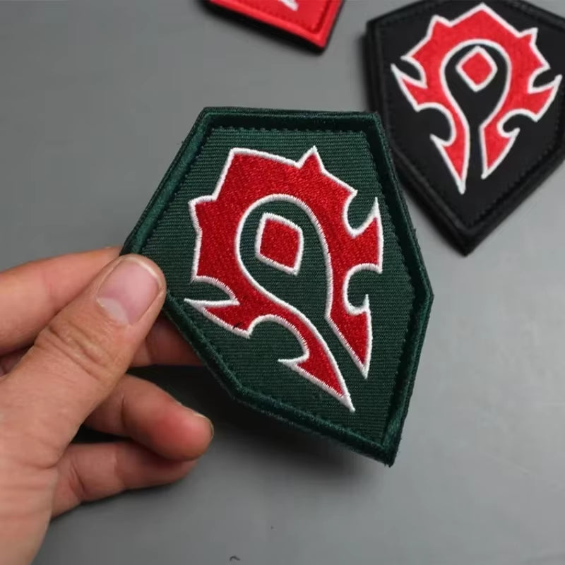 Alliance Tribe Morale Badge Embroidery Hook&Loop Patches Military Armband Tactical Accessory Backpack Decoration Sticker