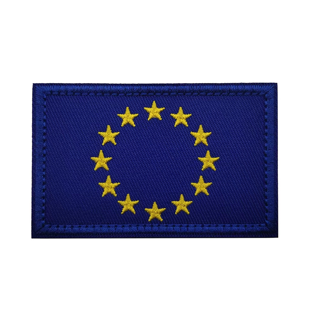 Embroidered NATO rank patch, suitable for armbands, backpacks, and jackets.