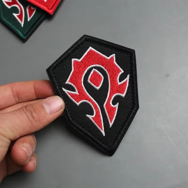 Alliance Tribe Morale Badge Embroidery Hook&Loop Patches Military Armband Tactical Accessory Backpack Decoration Sticker