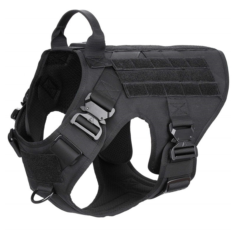 Adjustable dog harness for small dogs and active breeds, made with breathable materials